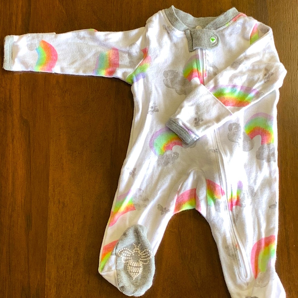 Burt’s Bees over the rainbow infant pjs